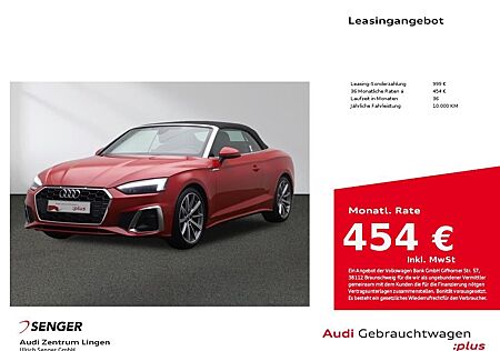 Audi A5 Cabriolet S line 35 TDI Matrix B&O AHK Navi