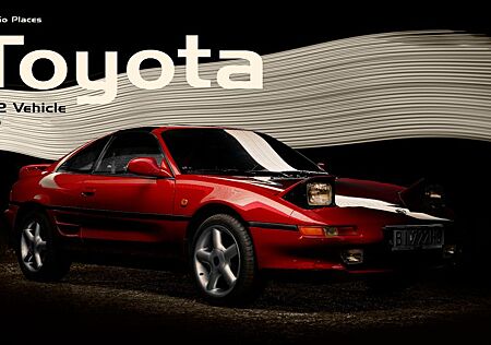Toyota MR 2 MR2 SW20 Original 1990 T-Bar