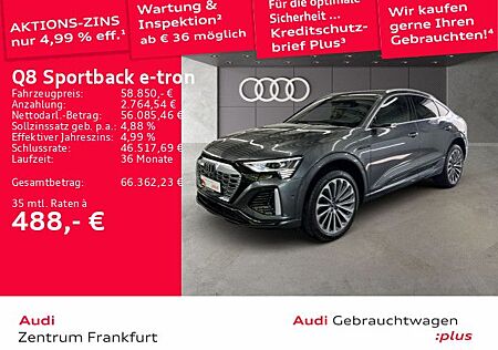 Audi Q8 Sportback e-tron 55 quattro S line PANO HuD B