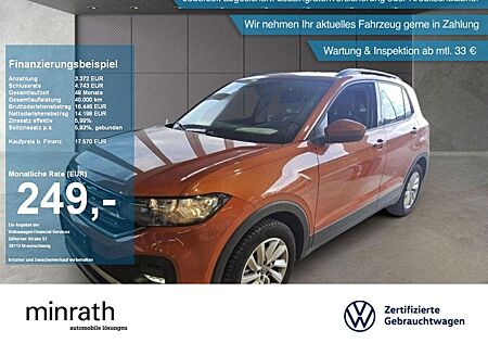 VW T-Cross Volkswagen Life 1.0 TSI APP+DAB+BT+USB+SHZ+2xPDC
