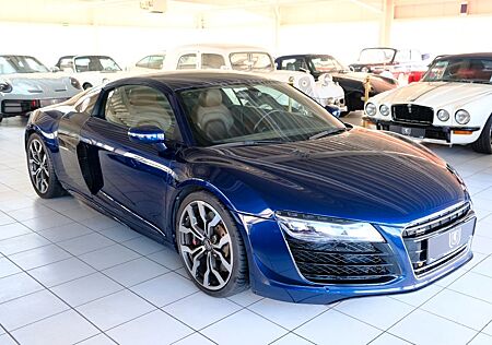 Audi R8 V10 PDK/3x Carbon/Nogaro Blau mit Leder Zimt