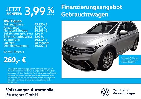 VW Tiguan Volkswagen R-Line 2.0 TDI DSG Navi Kamera AHK Stdhzg