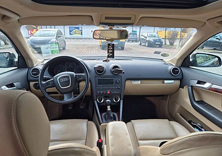 Audi A3 2.0 TDI-GARANTIE-QUATTRO-TÜV NEU-DPF-PANORAMA