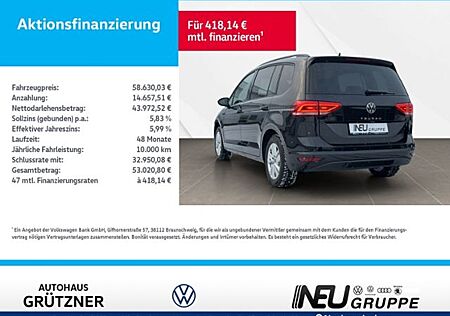 VW Touran Volkswagen Highline 1,5 TSI RFK, DSG, MFL, AHK,Stand