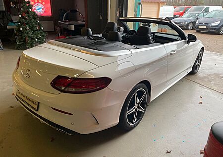 Mercedes-Benz C 180 Cabrio AMG-Line+nur64Tkm+Led-Scheinw+Leder