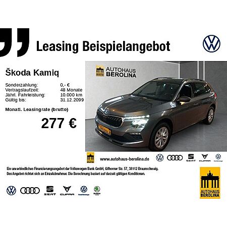 Skoda Kamiq leasen