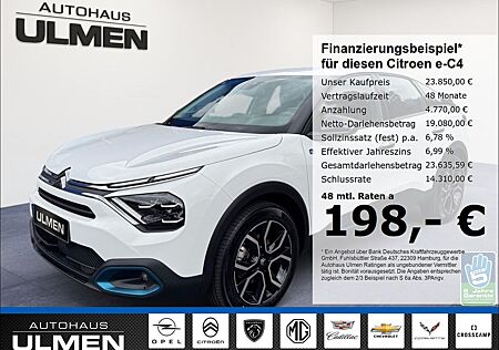 Citroën E-C4 e- Feel LED Mehrzonenklima DAB SHZ LenkradH