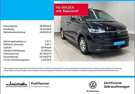 VW T7 Multivan Volkswagen Life 2.0 TDI DSG IQ.LIGHT PANO STAND