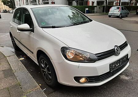 VW Golf Volkswagen VI-1.4-SCHECKHEFT-KLIMA-AHK-SCHIEBEDACH-TOP
