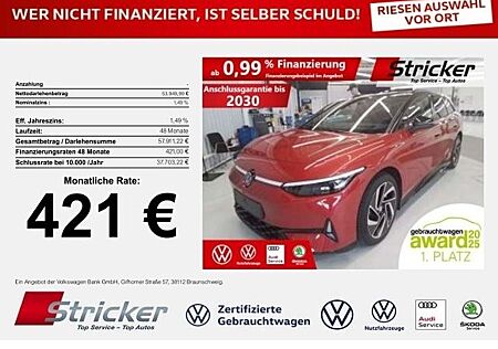 VW ID.7 Volkswagen GTX Tourer 250/86 421,-ohne Anzahlung AHK