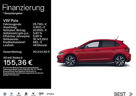 VW Polo Volkswagen 1.0 TSI R-Line|IQ.LIGHT|ACC|NAVI|CARPLAY|