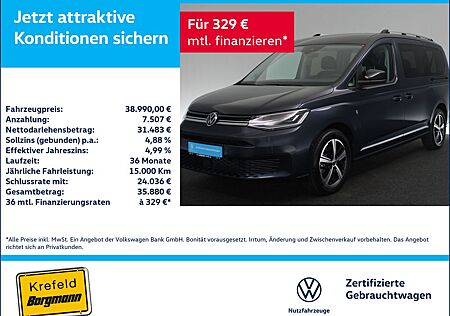 VW Caddy Volkswagen 1.5 TSI Maxi Style 7-SITZER LED ACC NAVI