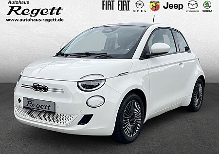 Fiat 500E Icon*El. Panodach*Navi*Apple CarPlay*Androi