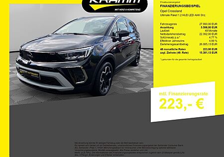 Opel Crossland X Crossland Ultimate Paket 1.2 HUD LED AHK Shz.