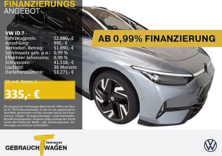 VW ID.7 Volkswagen Tourer GTX 4M PANO LM21 DCC WÄRMEP. HARMAN
