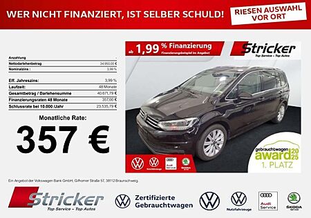 VW Touran Volkswagen Highline 2.0TDI DSG 294,-ohne Anzahlung A