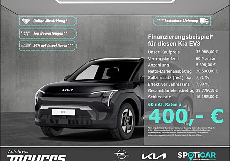 Kia EV3 58.3 kWh Earth Wärmepumpe Upgrade Paket V2L