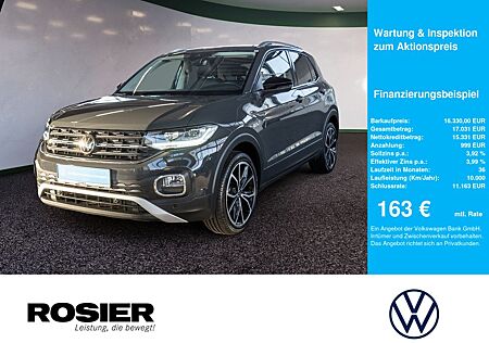 VW T-Cross Volkswagen Style 1.0 l TSI LED NAVI SPURH. SPURW.
