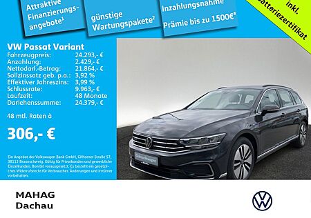 VW Passat Variant Volkswagen GTE 1.4 eHybrid LED Navi AHK Kame