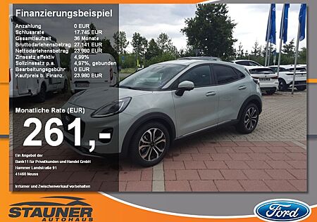 Ford Puma 1.0 EcoBoost ACC Kamera NAVI LED SHZ