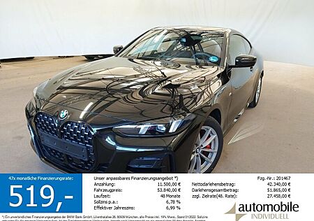 BMW 430i xDr. Coupé M Sportpaket LCI! Standh LED ACC