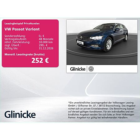 VW Passat Variant leasen
