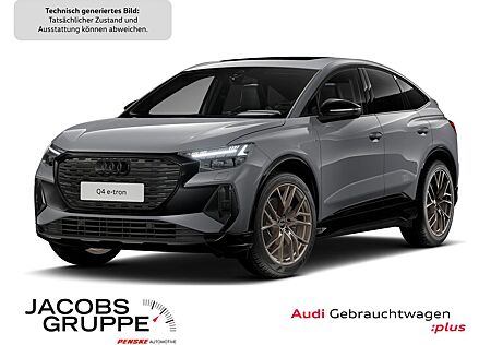 Audi Q4 e-tron gebraucht kaufen Audi Q4 e-tron Sportback 55 qu. 2xS line Edition/Matr