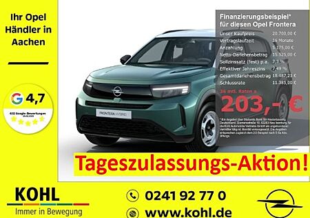 Opel Frontera Edition Hybrid 110PS PDC LED Klimaautom