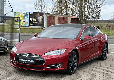 Tesla Model S P85D - 21" Turbine Pano Alcantara CCS