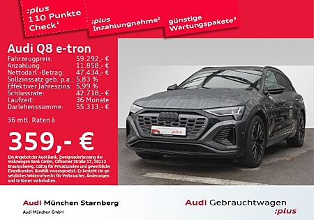 Audi Q8 e-tron 50 S line Edition Matrix LED Pano Kame