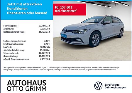 VW Golf gebraucht kaufen VW Golf Volkswagen VIII Variant 2.0 TDI Life LED SHZ Kamera