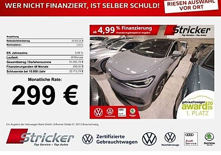 VW ID.5 Volkswagen Pro Perfomance 150/77 299,-ohne Anzahlung H