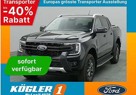 Ford Ranger DoKa Wildtrak 205PS Aut./AHK/PDC -22%*