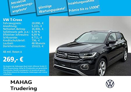 VW T-Cross Volkswagen 1.0 TSI Style LED Navi RearView ParkPilo