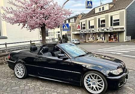 BMW 330Ci Cabrio 19 Zoll Automatik AHK Vollleder