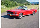 Ford Mustang Cabrio Oldtimer BJ 1966 V8 Rot/Weiss