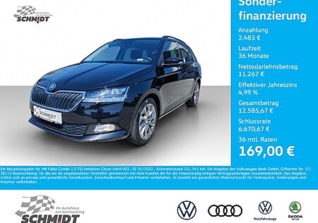 Skoda Fabia Combi 1.0 TSI Ambition Clever NAVI LED