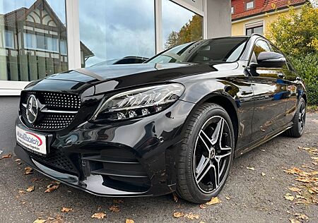 Mercedes-Benz C 220 C 220d T 4M AMG +NIGHT+AHK+COMAND+KAMERA+1.Hand!