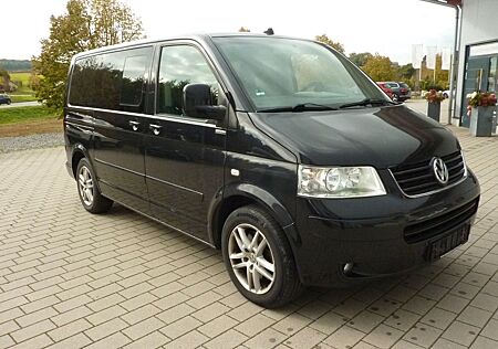 VW T5 Multivan Volkswagen Concert/AHK/Leder/4Mot/7-Sit/Standh
