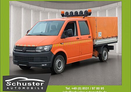 VW T6 Transporter Volkswagen DoKa Pritsche+Plane*StandHzg AHK