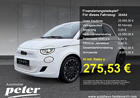 Fiat 500 500e La Prima by Bocelli Batterie 42 kWh