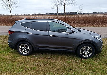 Hyundai Santa Fe blue 2.2 CRDi Premium 4WD Autom 7-S...