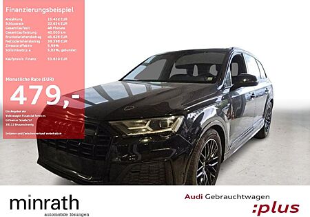 Audi Q7 45 TDI quattro S-Line AHK BLACK LEDER DAB LM2