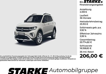 VW T-Cross Volkswagen 1.0 TSI Goal Navi LED Kamera PDC LM Tem