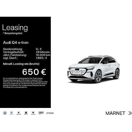 Audi Q4 e-tron leasen