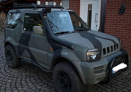 Suzuki Jimny 1.3 4WD,Höherlegung,Umbau,LED,viel Zubehör