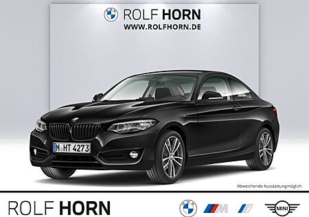 BMW 220i Coupe Sport Line Autom Navi LED RFK PDC SHZ