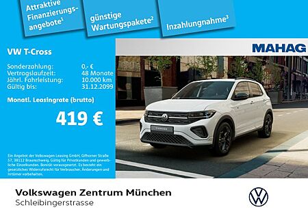 VW T-Cross Volkswagen 1.5 TSI R-Line BlackStyle Navi IQ.LIGHT