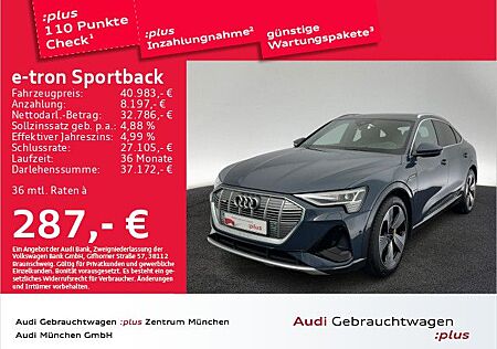 Audi e-tron Sportback 50 qu. 2x S line Luftfed/Pano/A