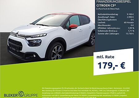 Citroën C3 PureTech 83 Shine Pack